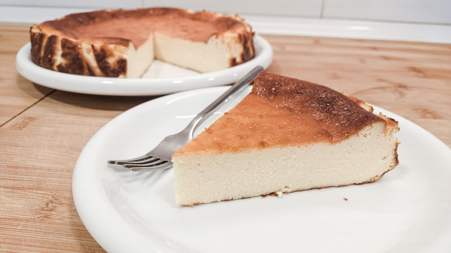 Tarta de queso fácil